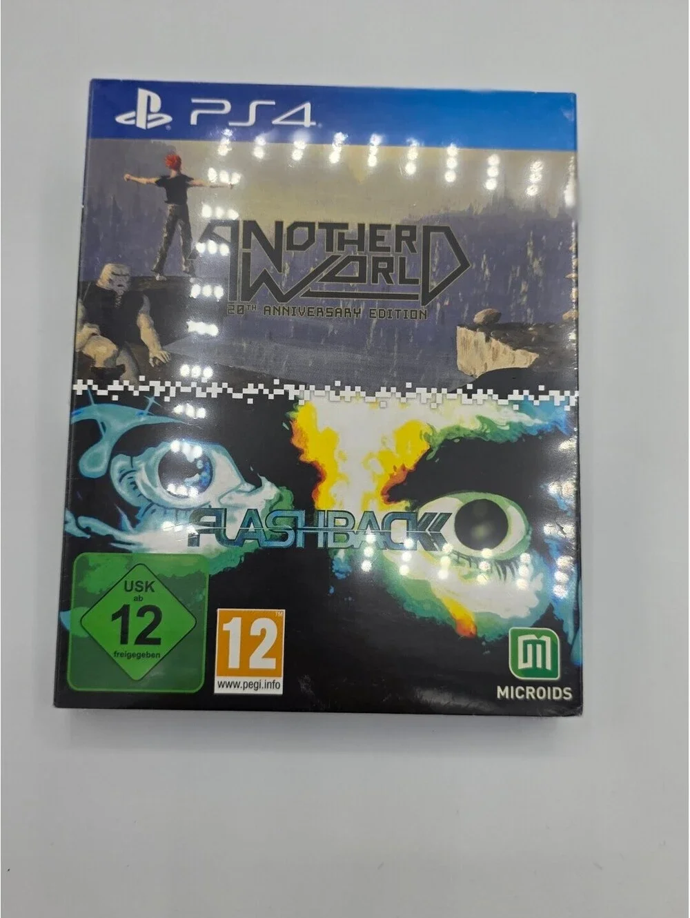 SEALED Another World & Flashback Double Pack PAL Playstation 4